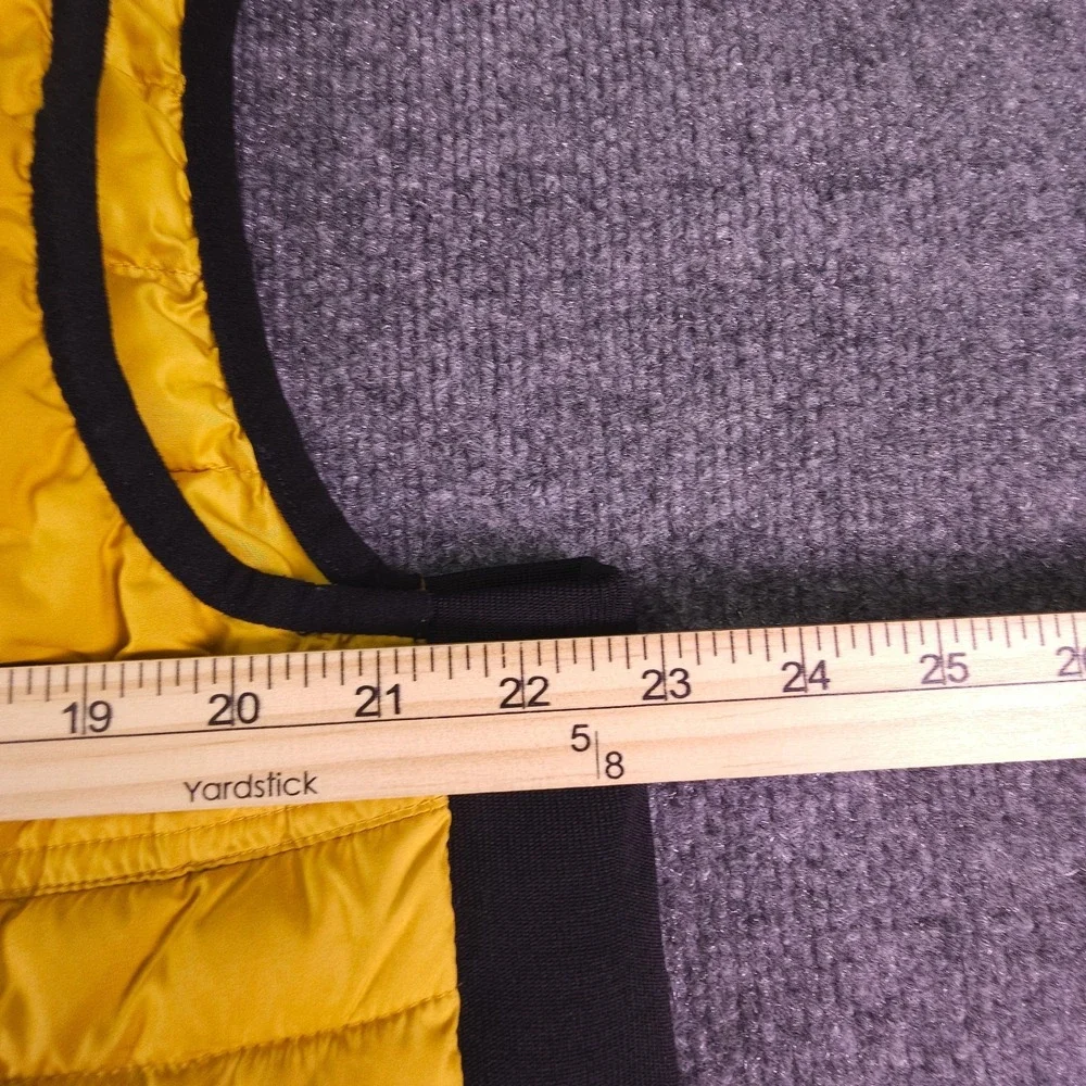 Carbon‎ 2 Cobalt Men's Medium Yellow & Black Full Zip Puffer Vest